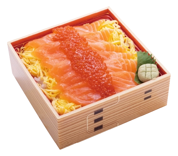 サーモンちらし